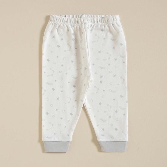 Elephant Pijama Altı Beyaz/Gri