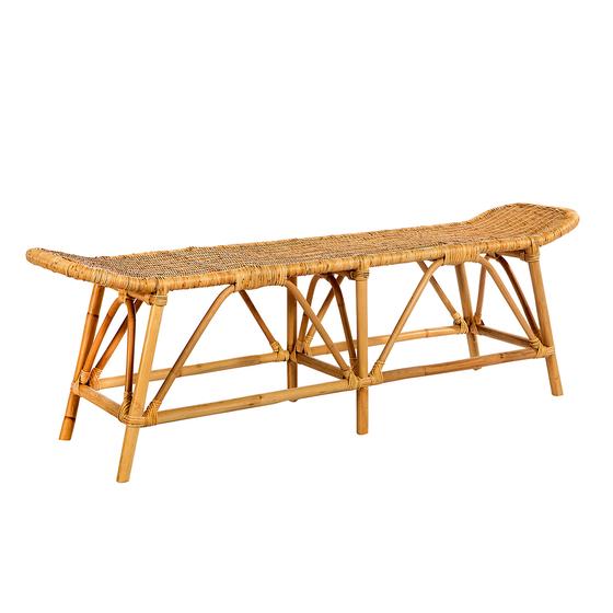 Muse Bench 149x38x45 cm Natural