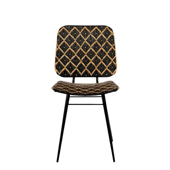 Kaross Sandalye Siyah 45X54X84 cm Siyah
