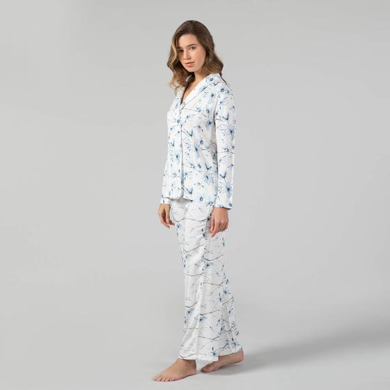 Graylen Pijama Takımı  Gece Mavisi