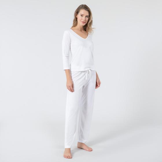 Persy Pijama Takımı  Beyaz